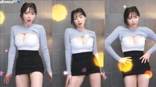 Afreeca tv Korean BJ Jeehyeoun Sexy Dance tits videos